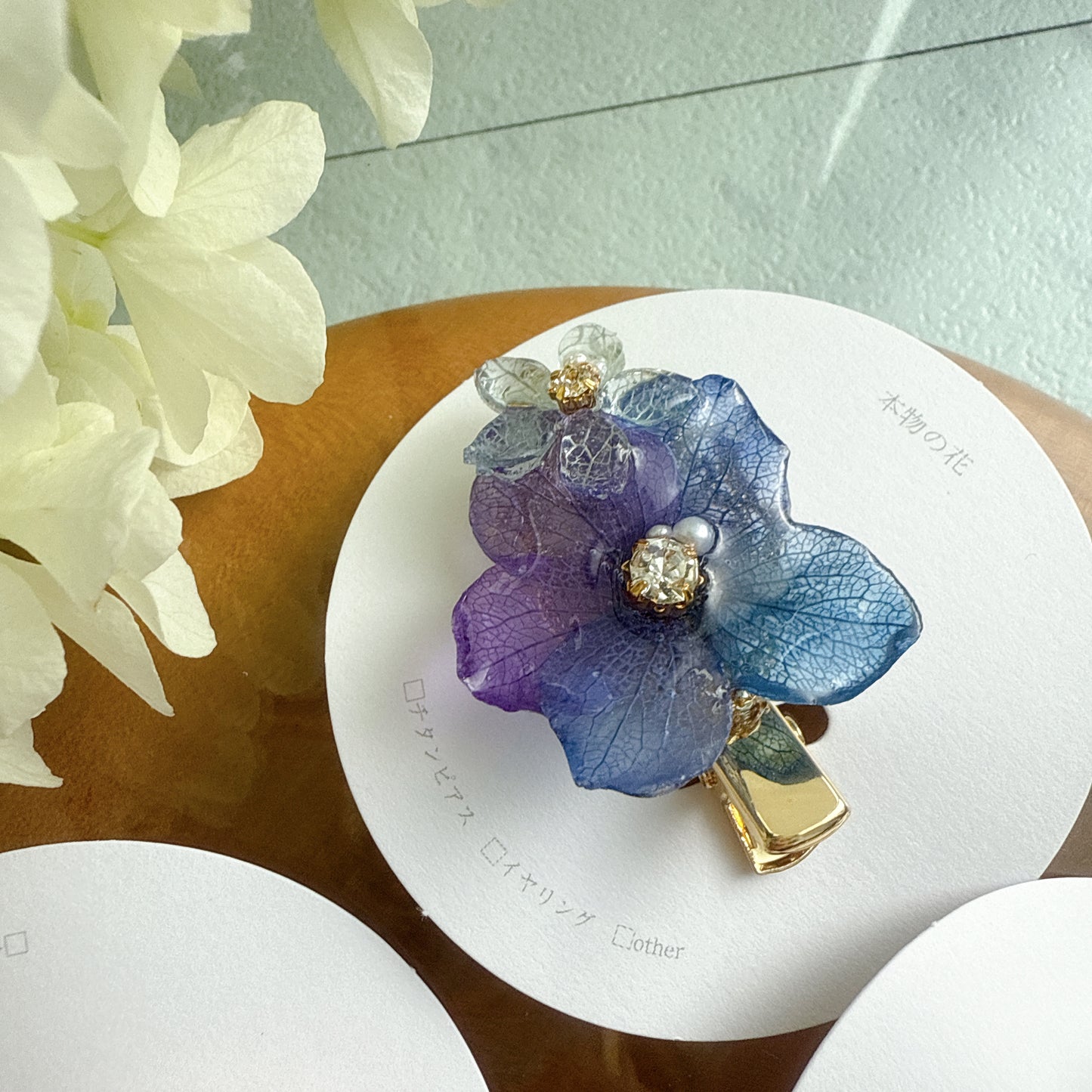 Hydrangea Hair Accessories No.10- Limited Items