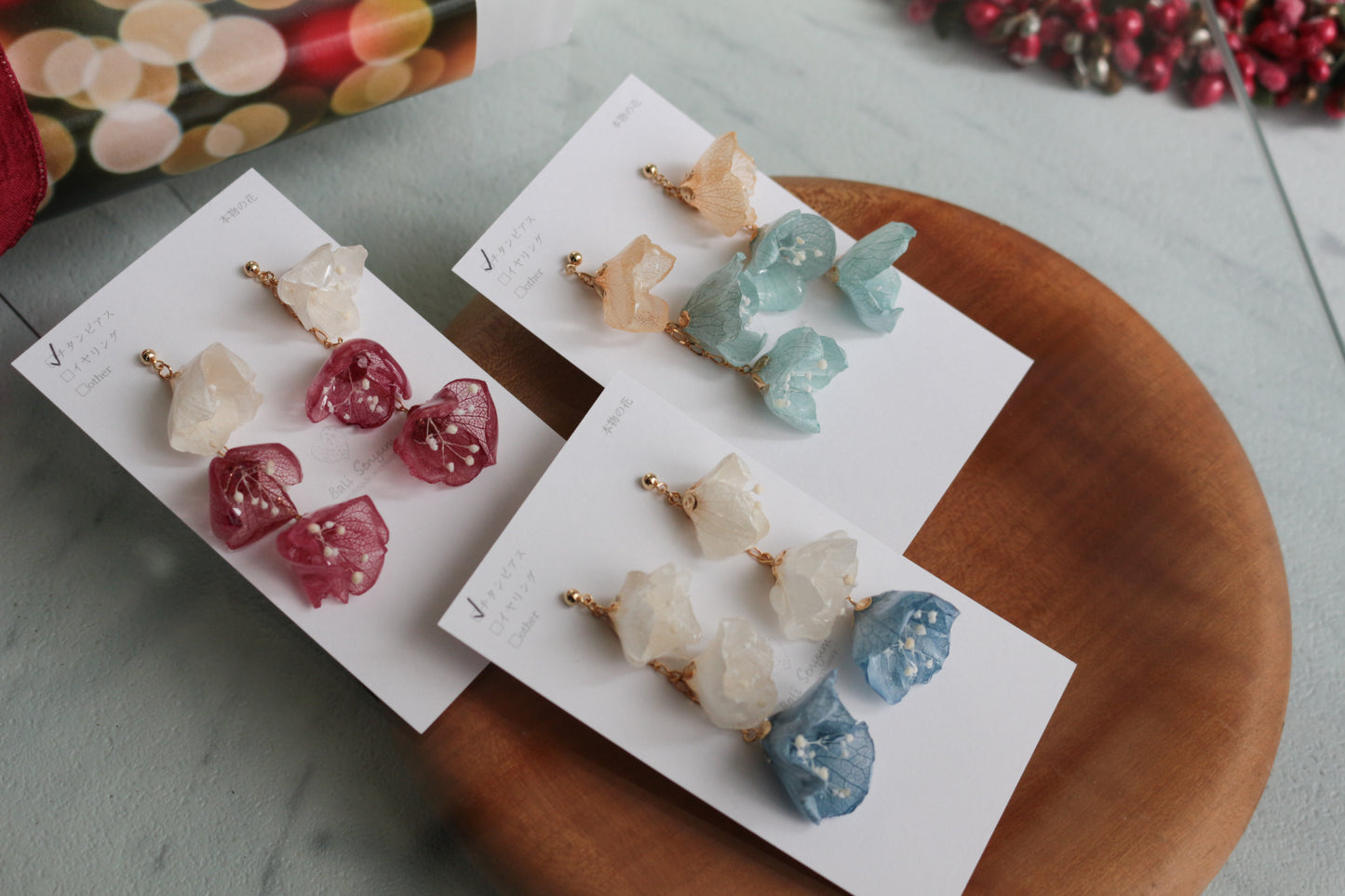 Hanayome Collection Earring No.55 パーツ選べます