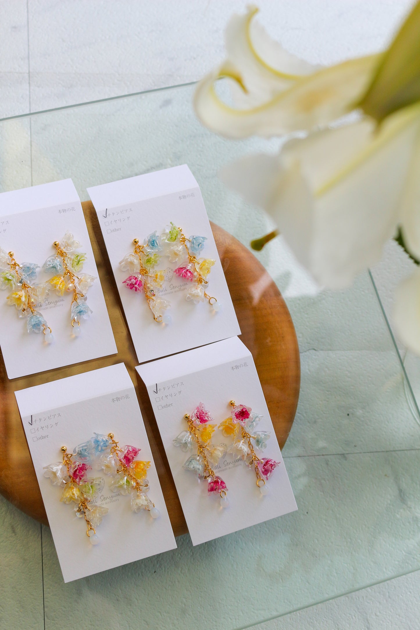 Clear Summer Earring Collection 2025 - No.1