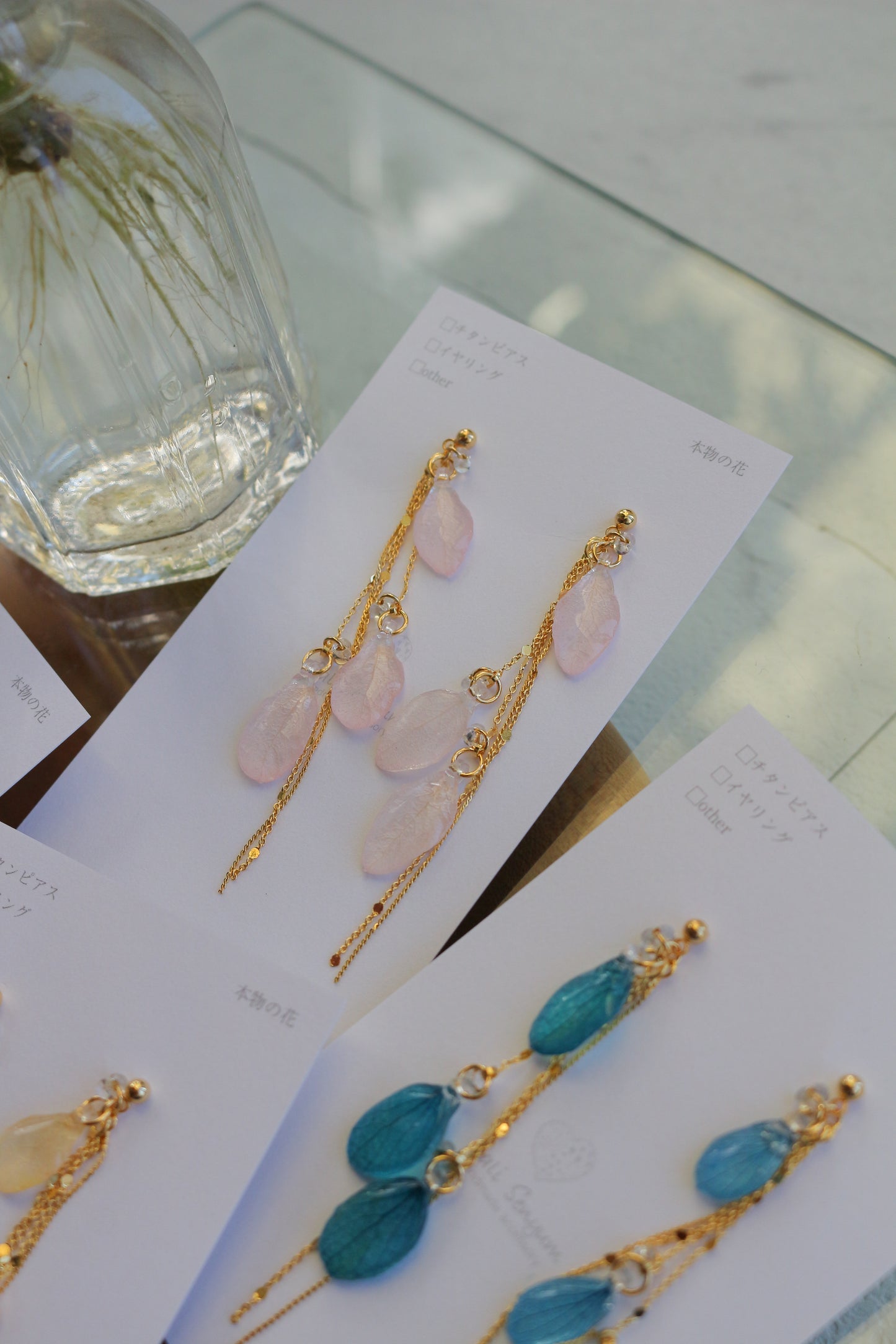 Hydrangea TSUBU2 Earring - No.1