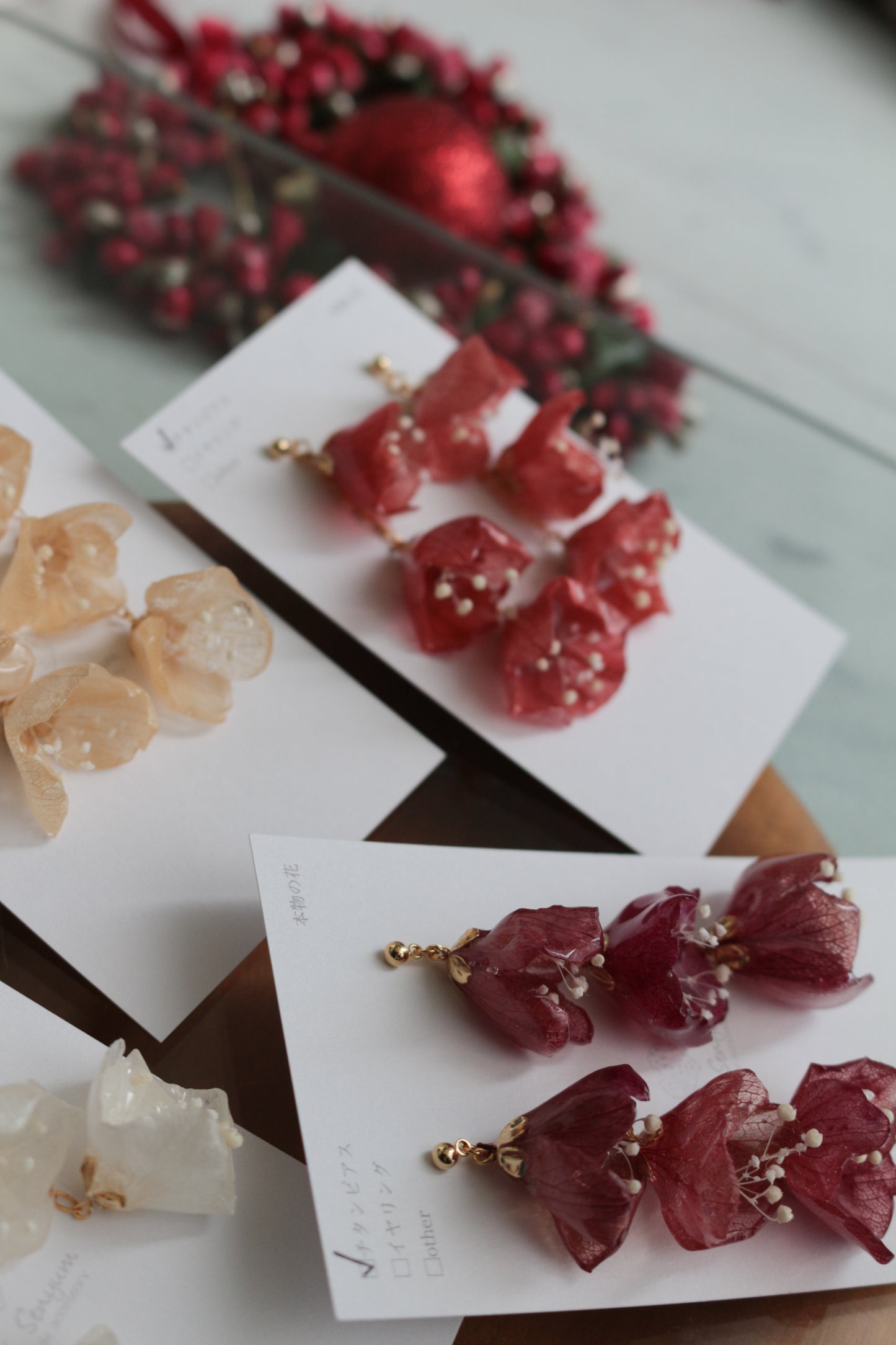 Hanayome Collection Earring No.54 パーツ選べます