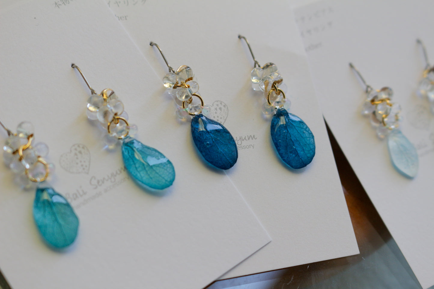 Hydrangea TSUBU Earrings - No.1