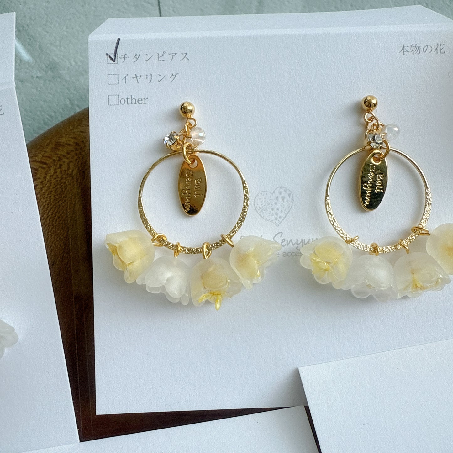 Ouri Flower Dress Earrings - No.1