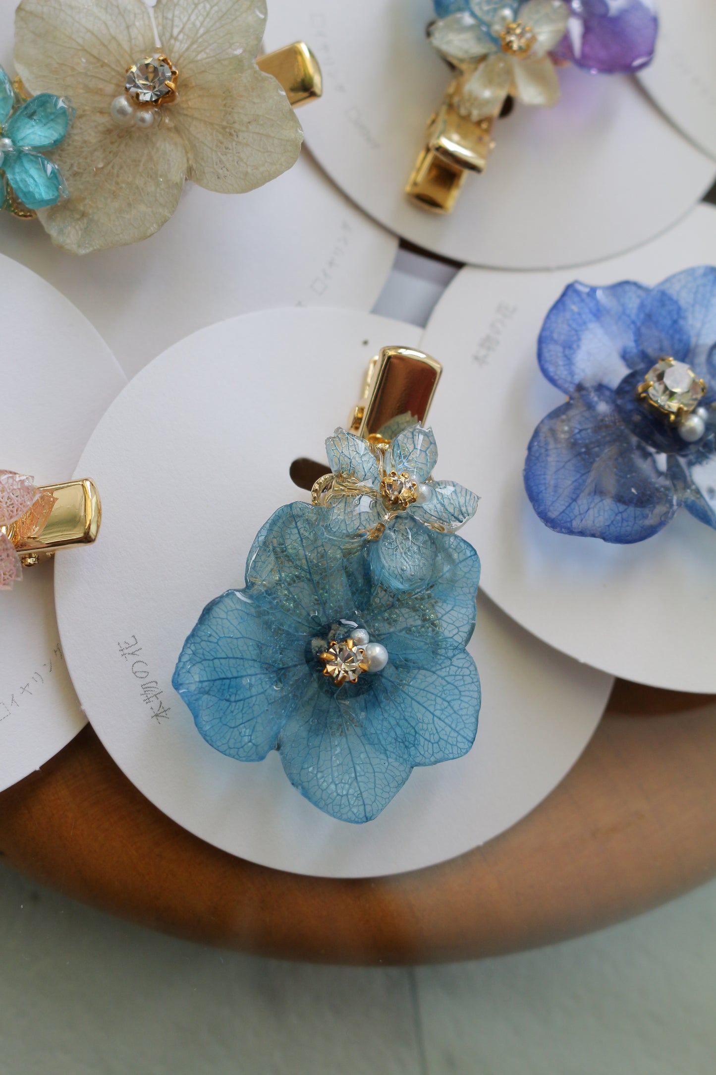 Hydrangea Hair Accessories No.11