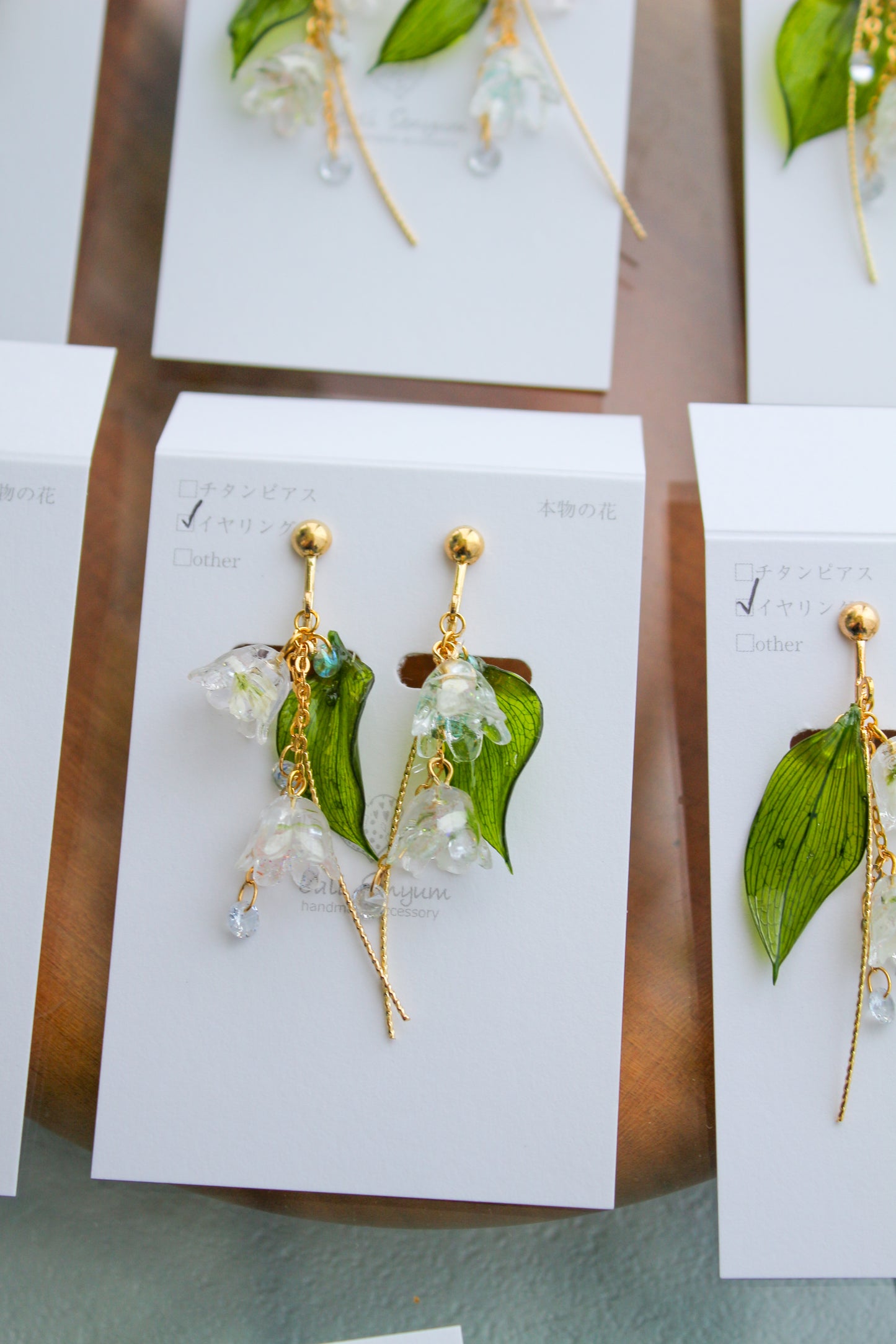 SUZURAN Lily of the Valley Earrings
