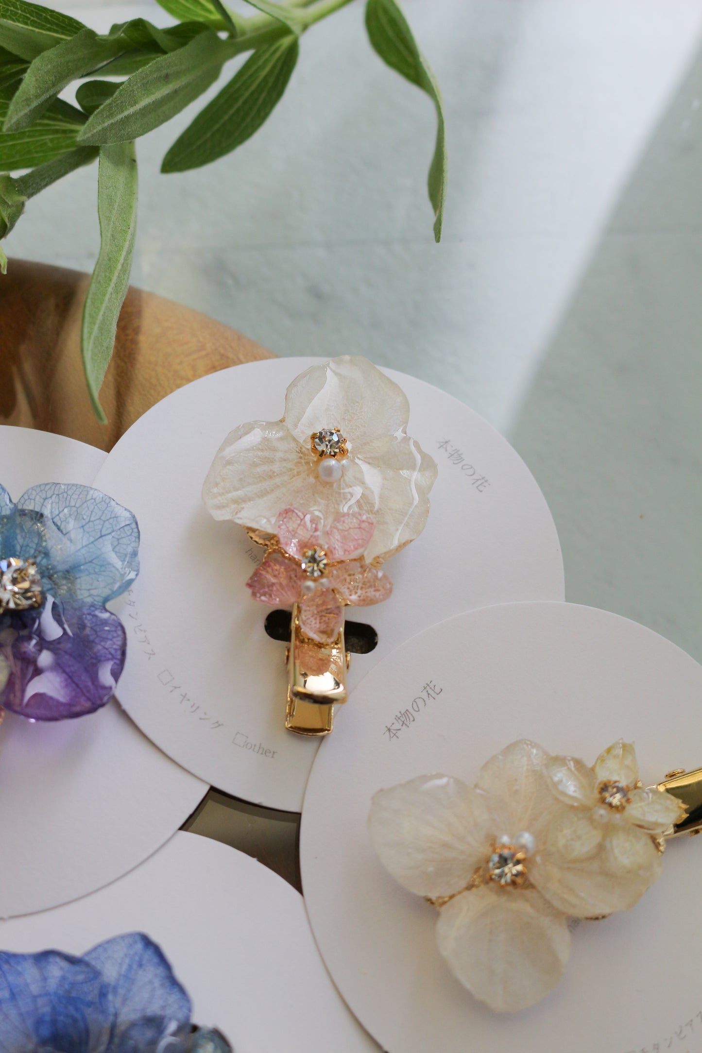 Hydrangea Hair Accessories No.11