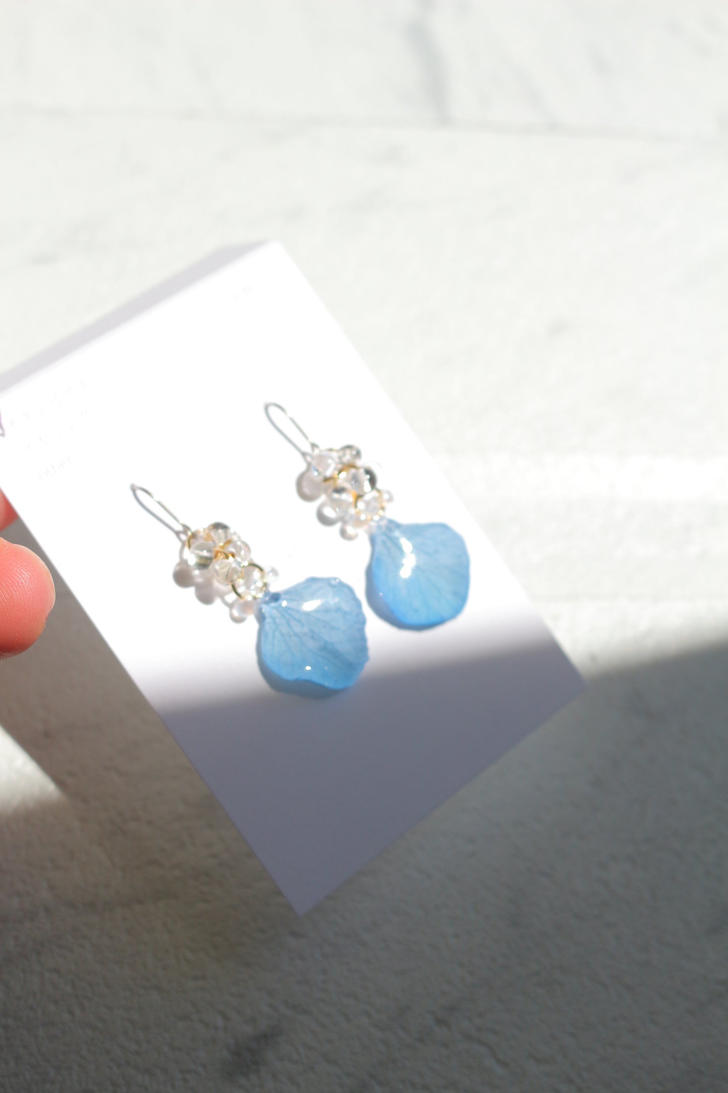 Hydrangea TSUBU Earrings - No.3