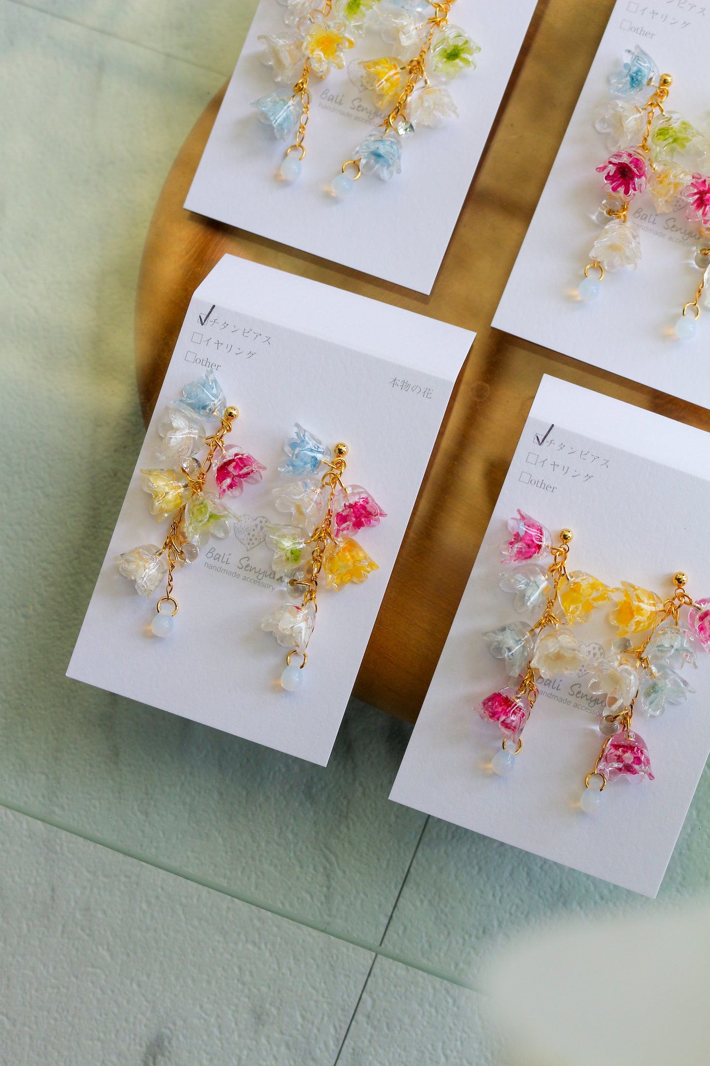 Clear Summer Earring Collection 2025 - No.1