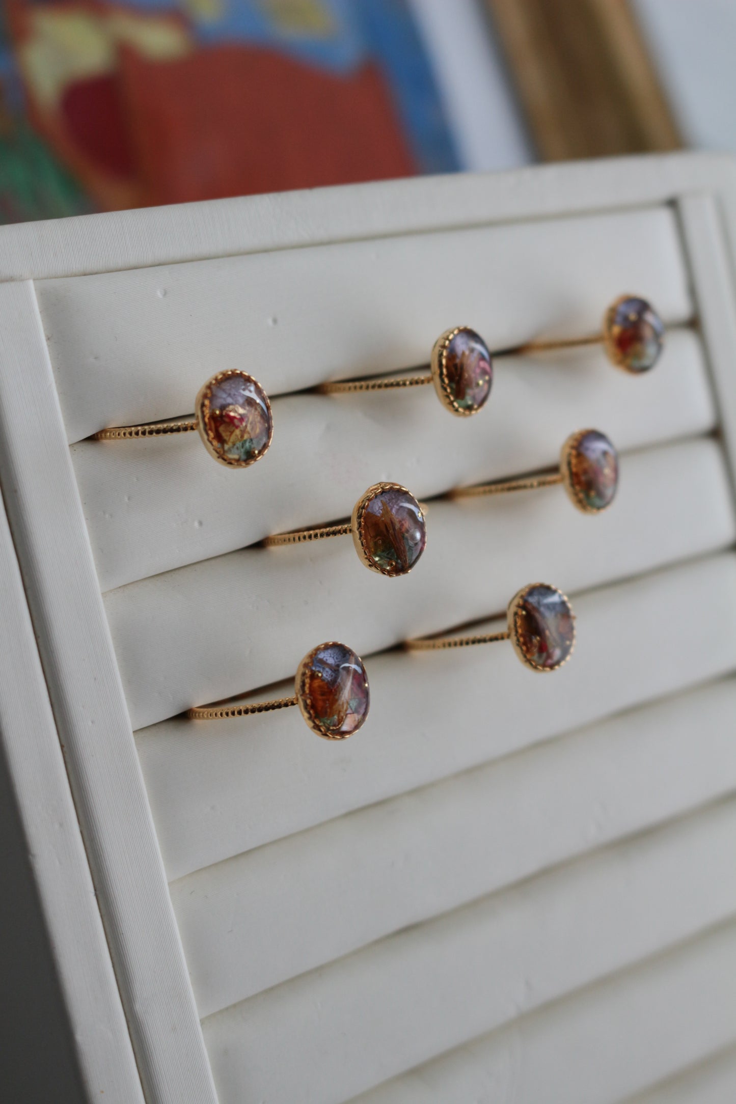 Gogh Inspired Ring No.1 - ゴッホの寝室