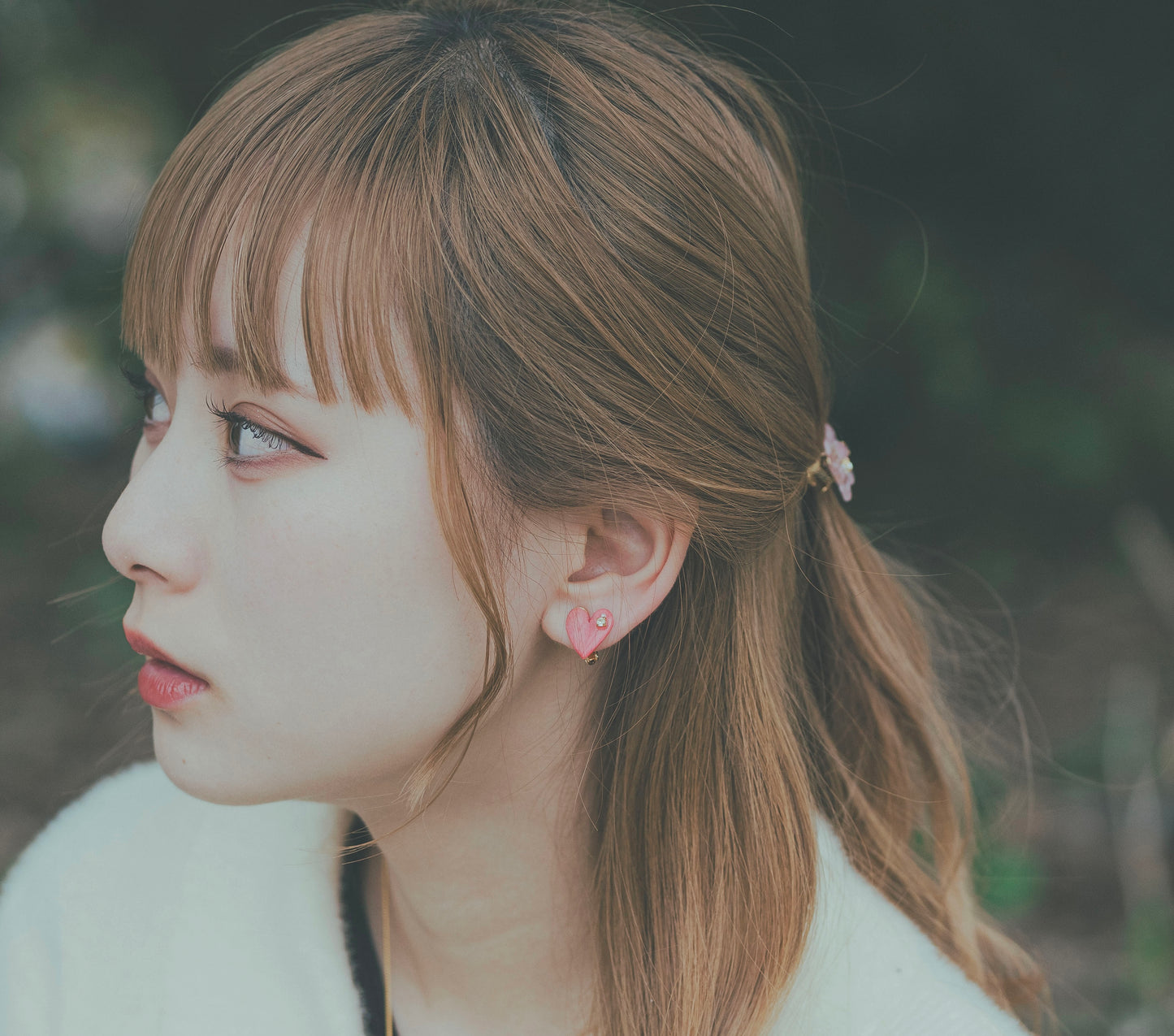 Heart Shaped Earring - NEW COLOR