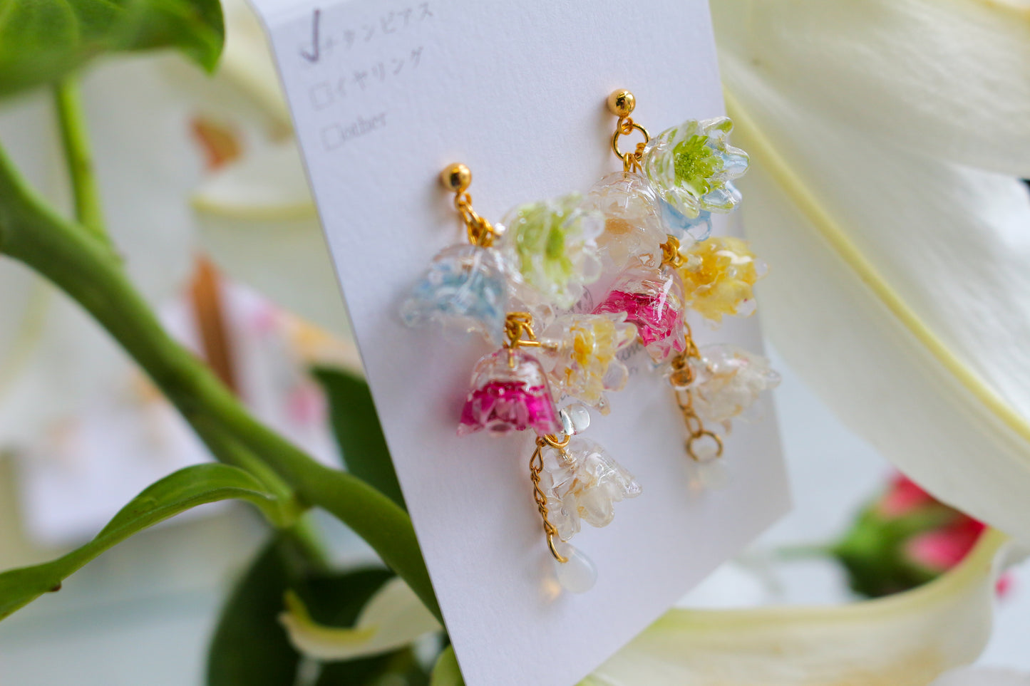 Clear Summer Earring Collection 2025 - No.1