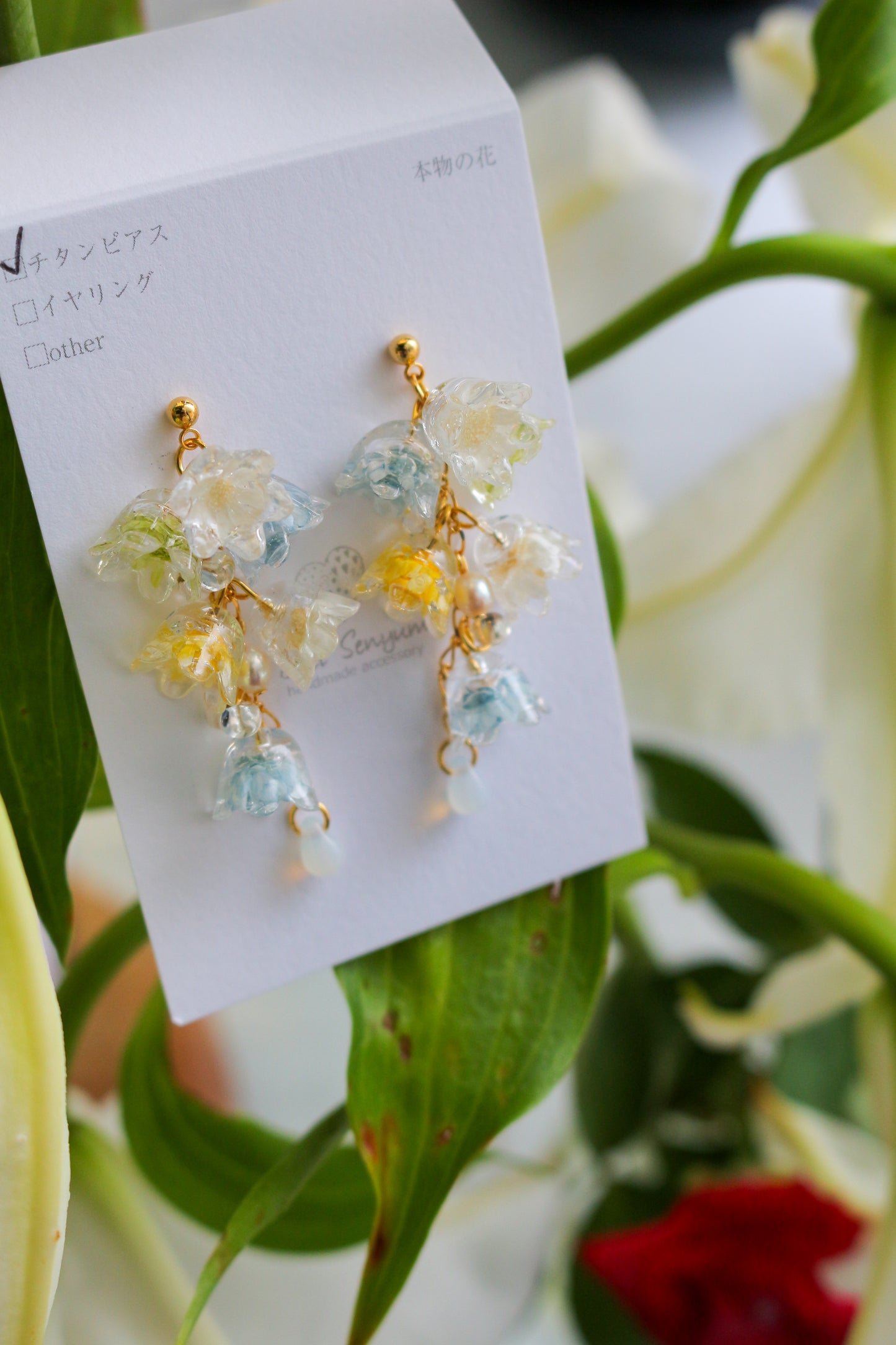 Clear Summer Earring Collection 2025 - No.1