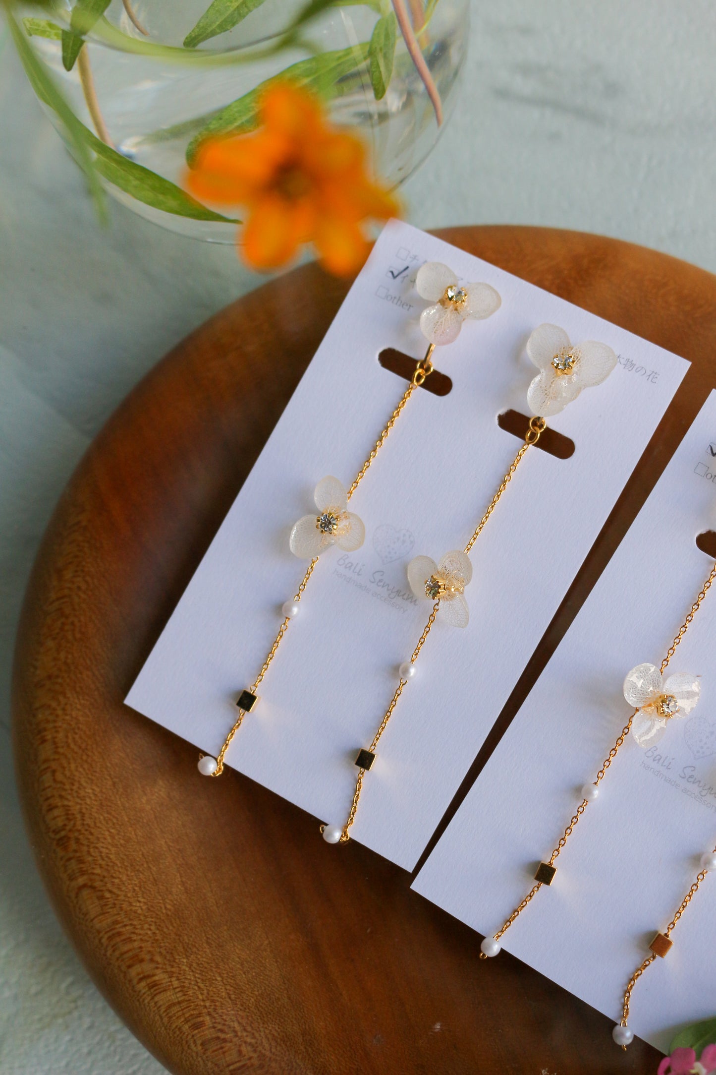 KOBANA series Flower Field - Clip-on(イヤリング)No.3