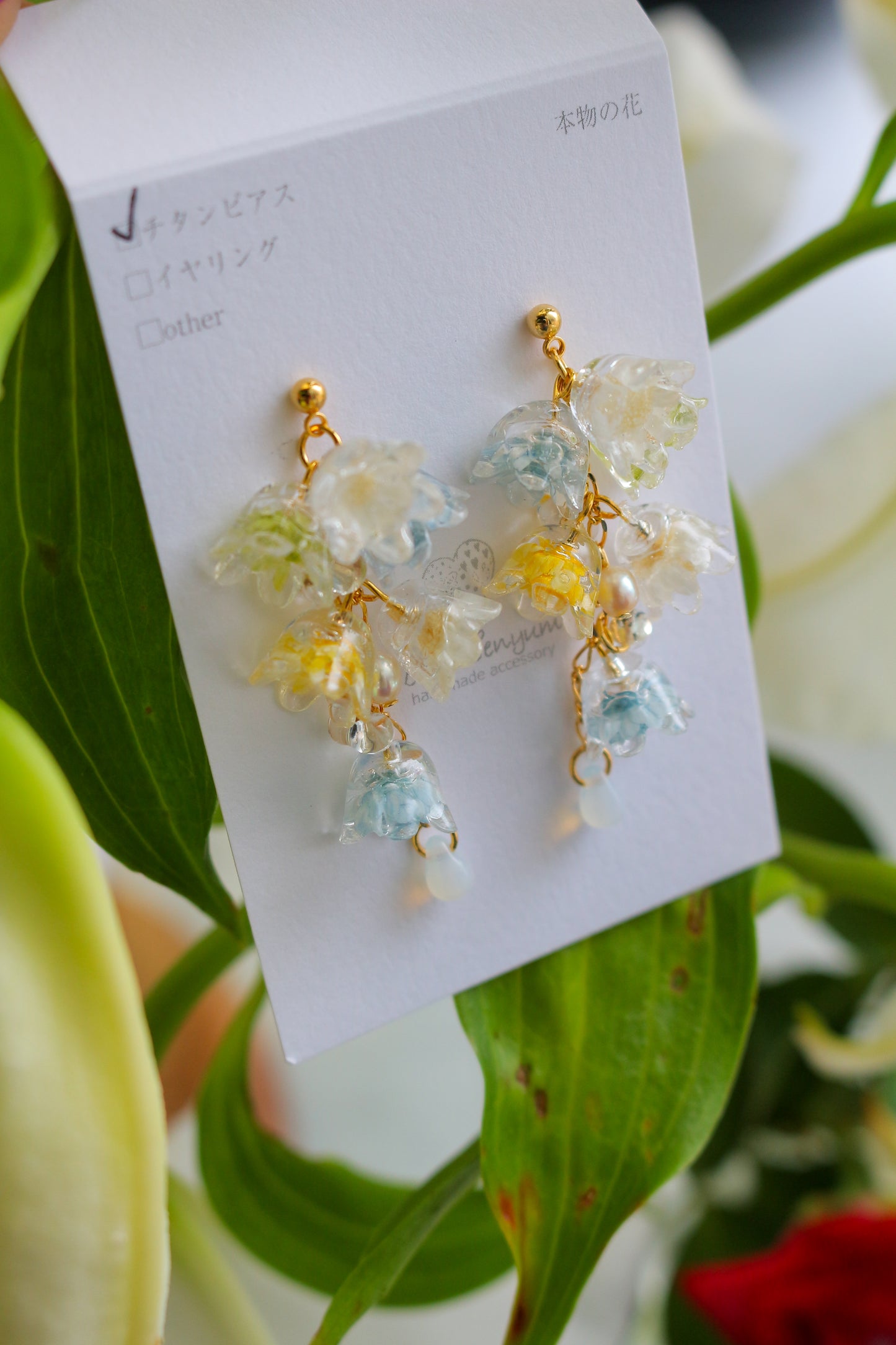 Clear Summer Earring Collection 2025 - No.1
