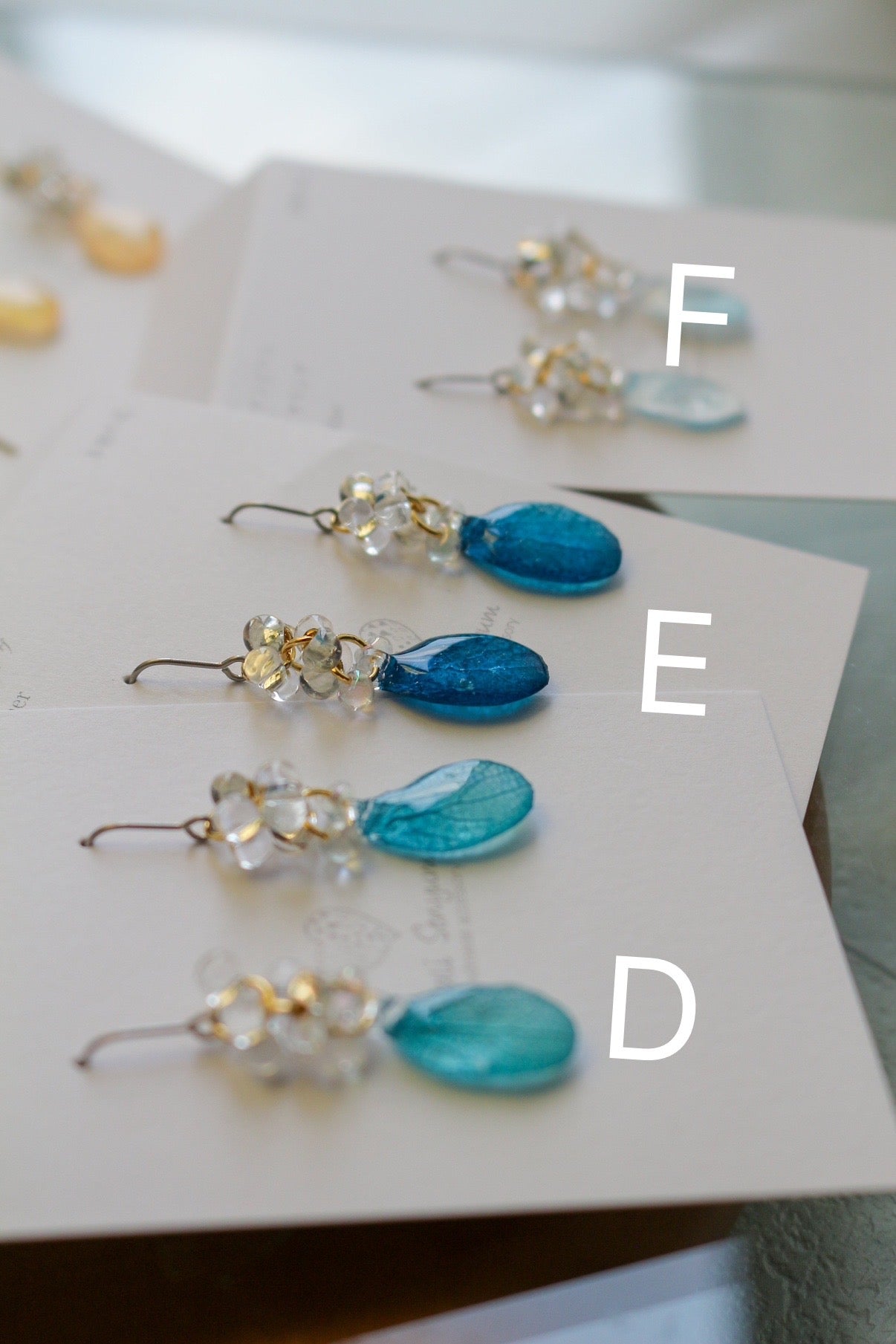 Hydrangea TSUBU Earrings - No.1