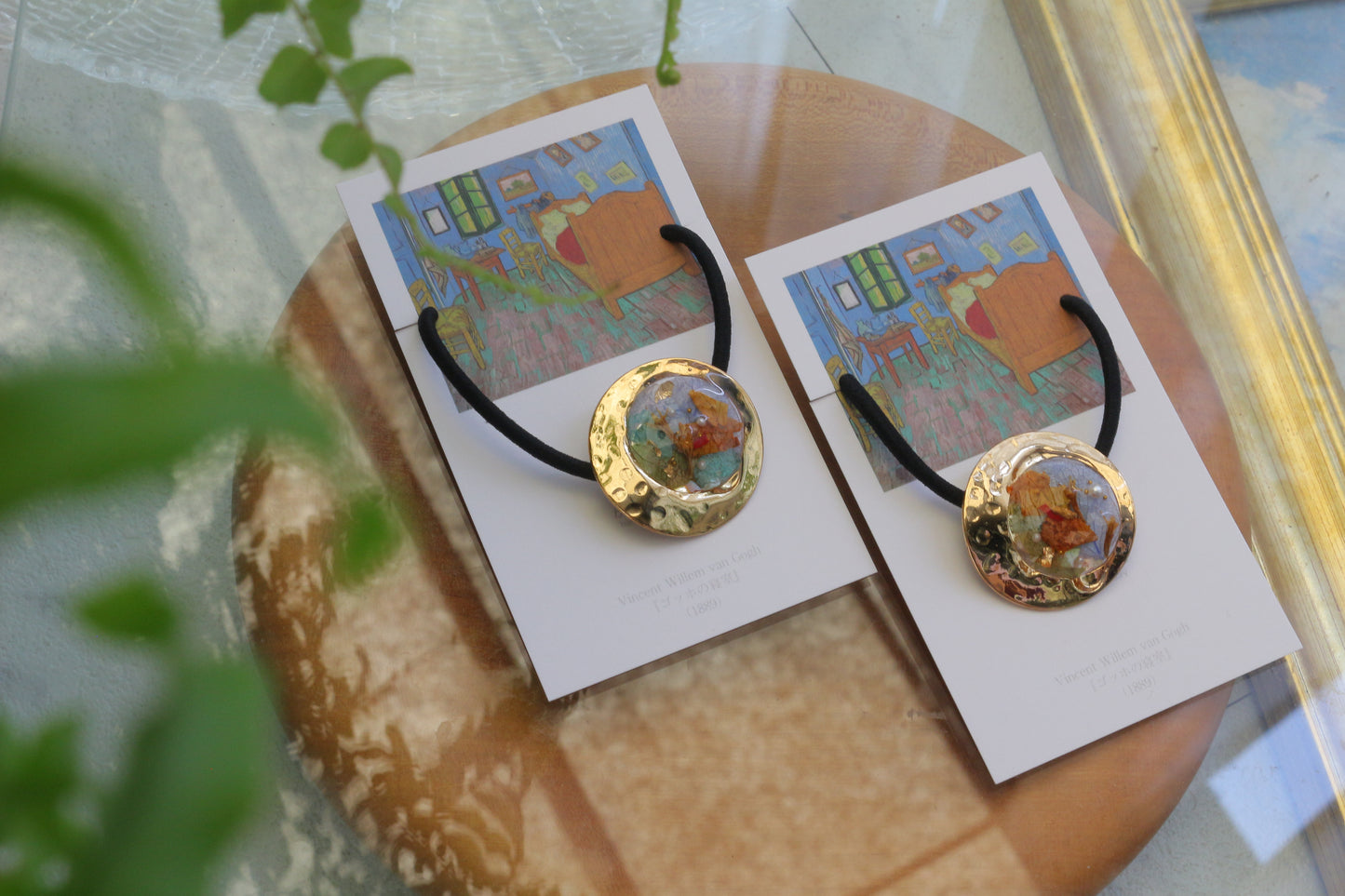 Gogh's Bedroom in Arles Inspired Hair tie - ゴッホの寝室