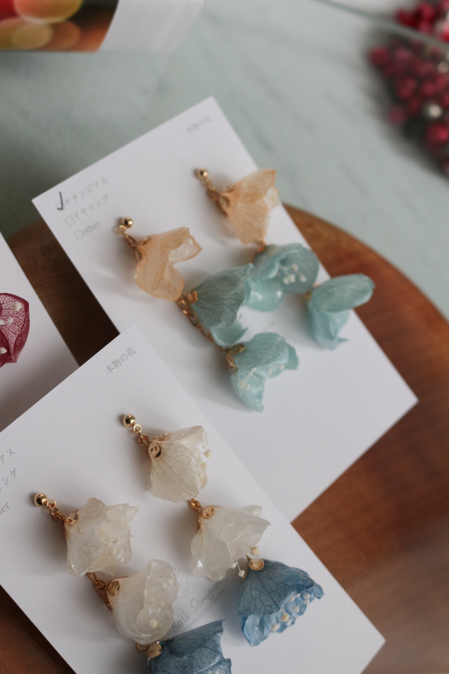 Hanayome Collection Earring No.55 パーツ選べます