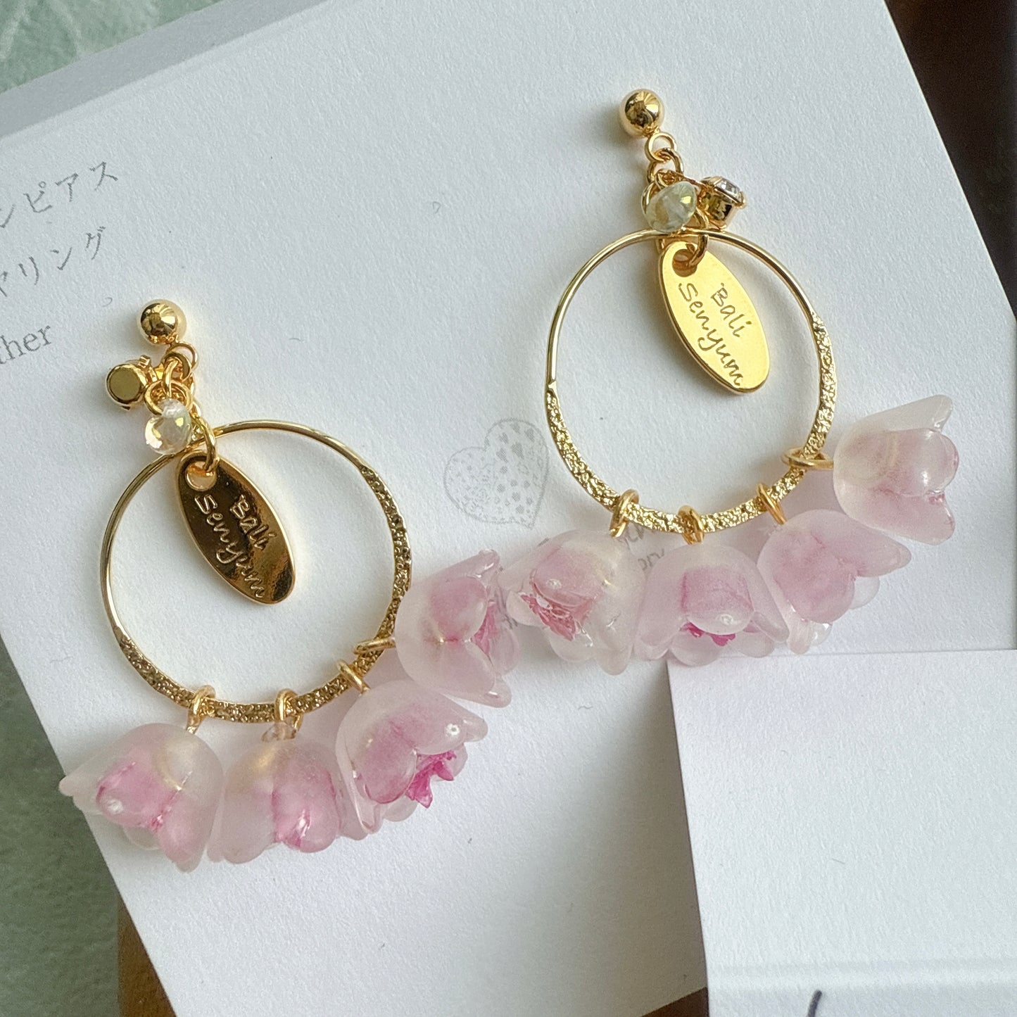 Ouri Flower Dress Earrings - No.1