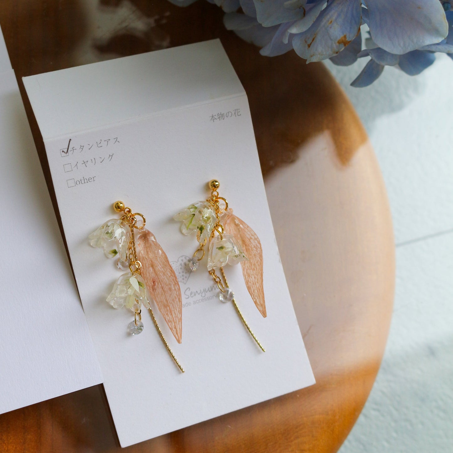 Lily of the Valley SUZURAN Pink Earrings