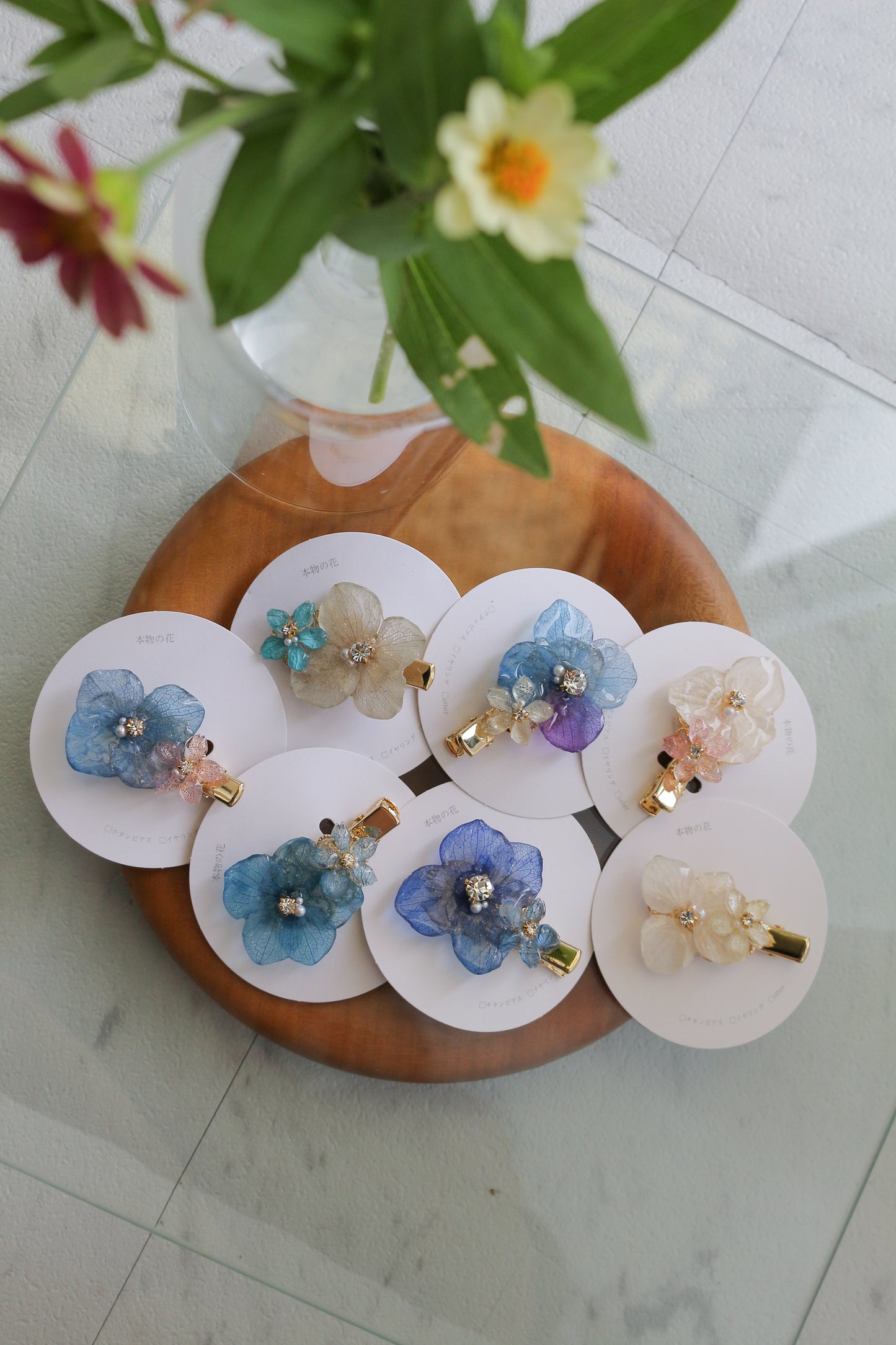 Hydrangea Hair Accessories No.11
