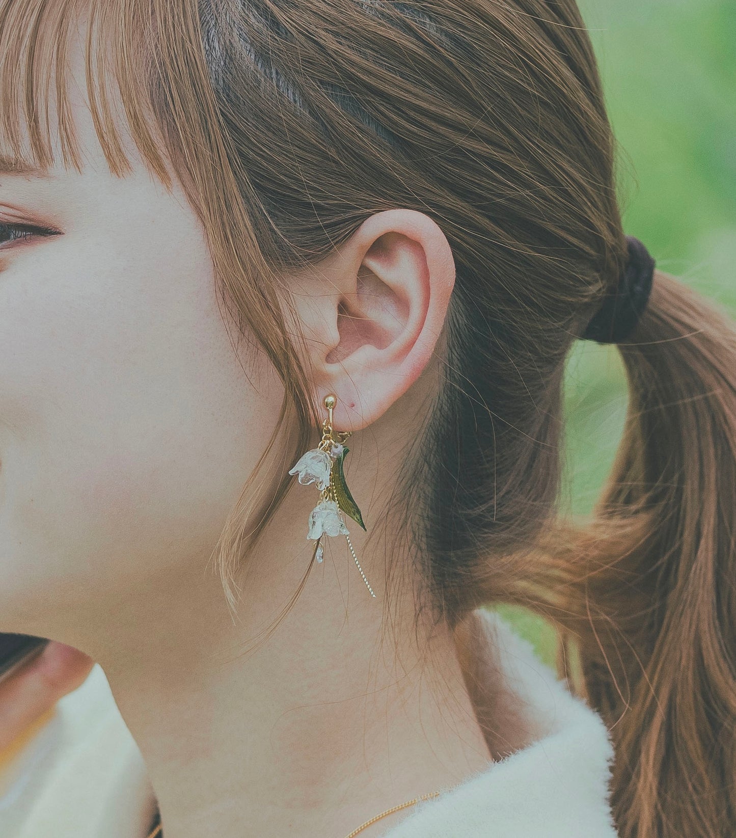 SUZURAN Lily of the Valley Earrings