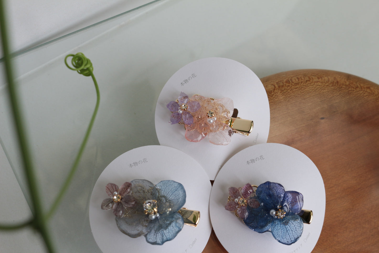 Hydrangea Hair Accessories No.12