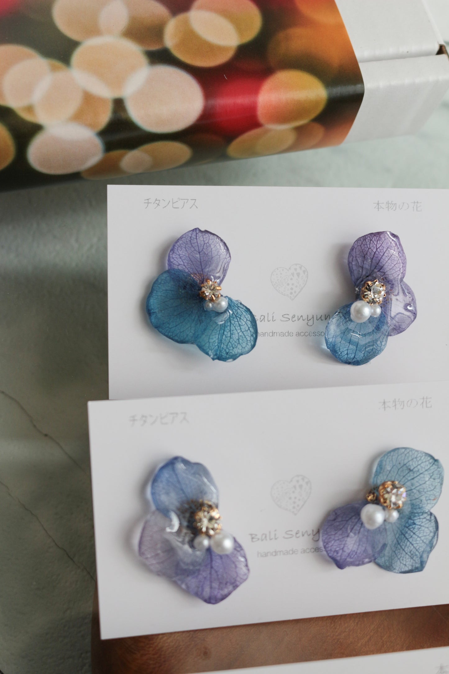 Hydrangea Wing No.134- Titanium Pierce(ピアス)