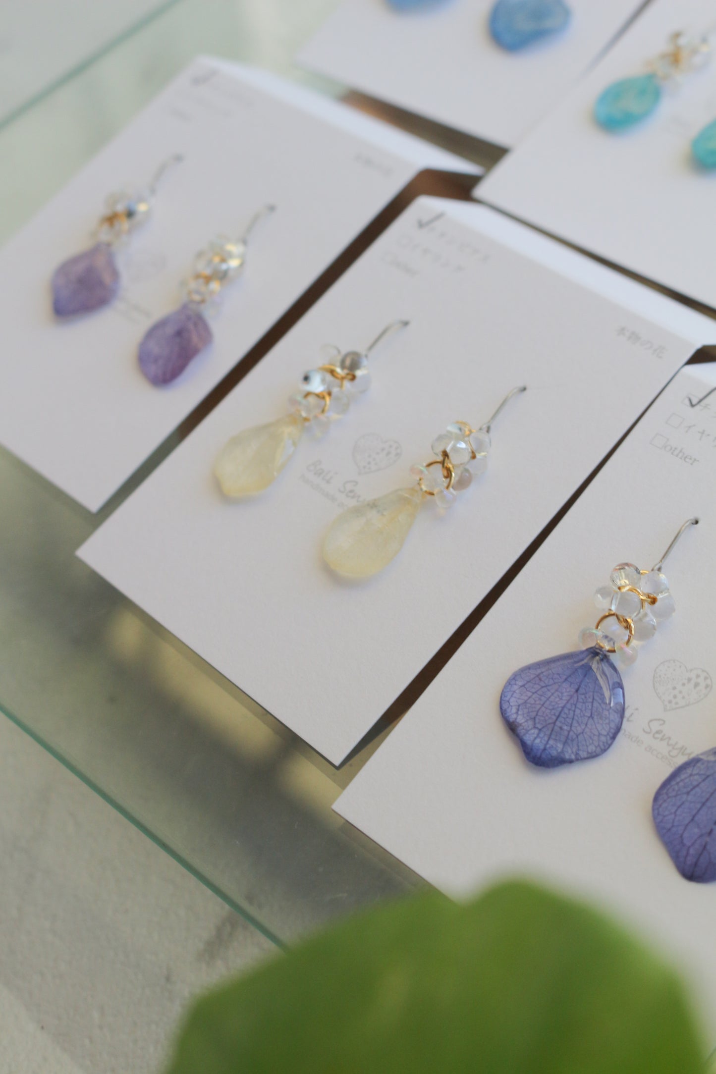 Hydrangea TSUBU Earrings - No.3