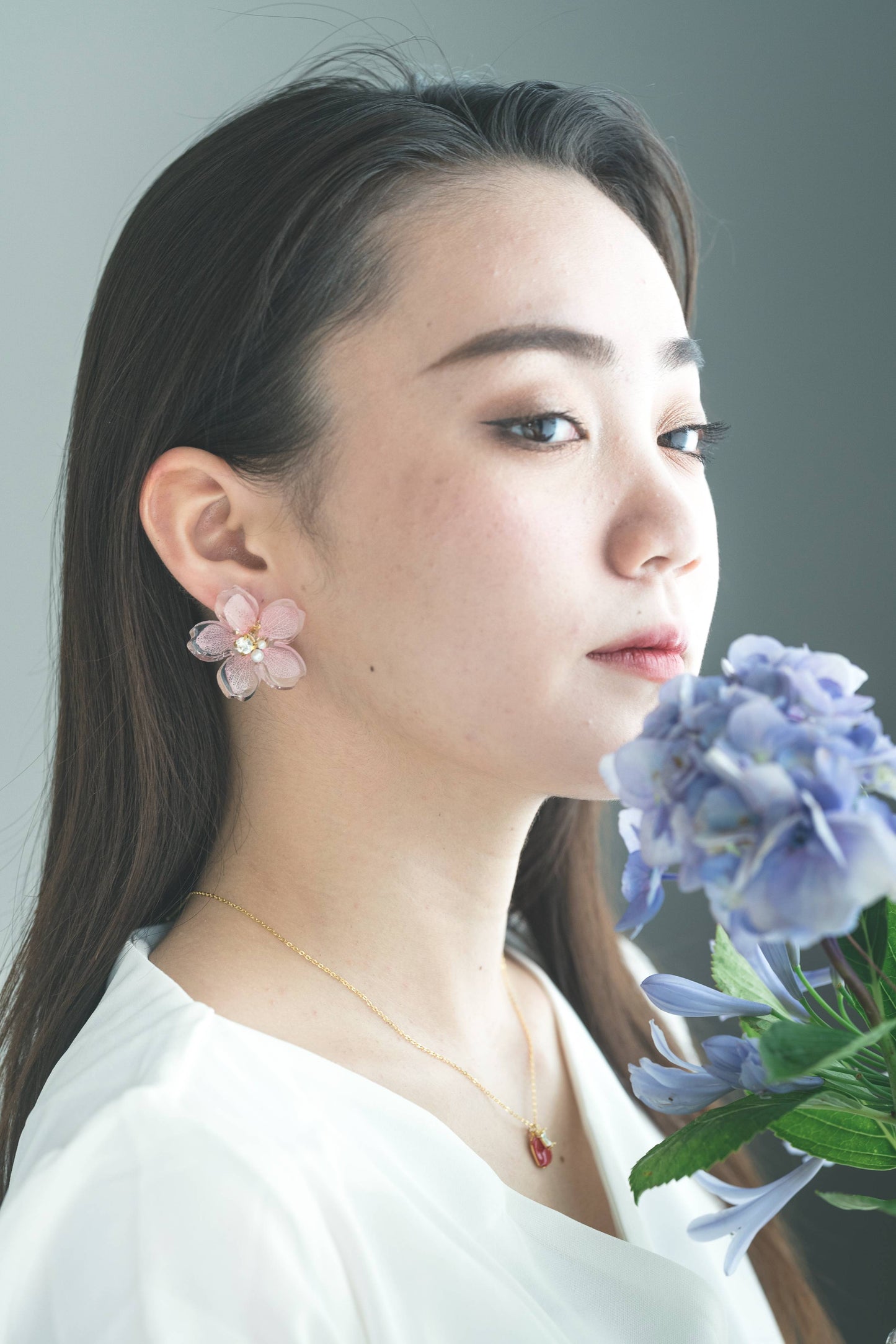 Someiyoshino Sakura Earrings - Large  #S001