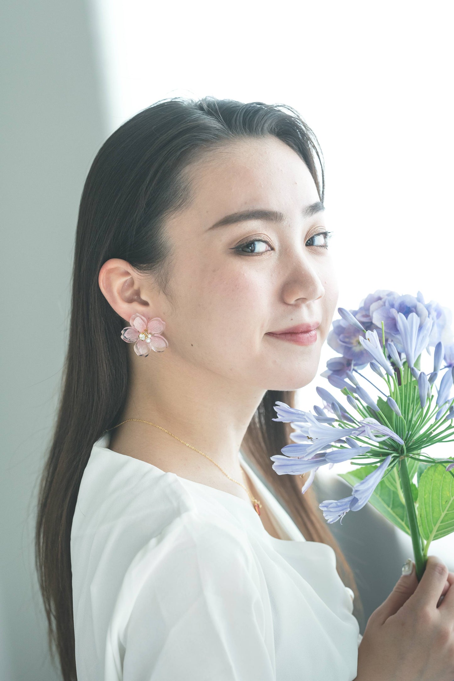 Someiyoshino Sakura Earrings - Large  #S001