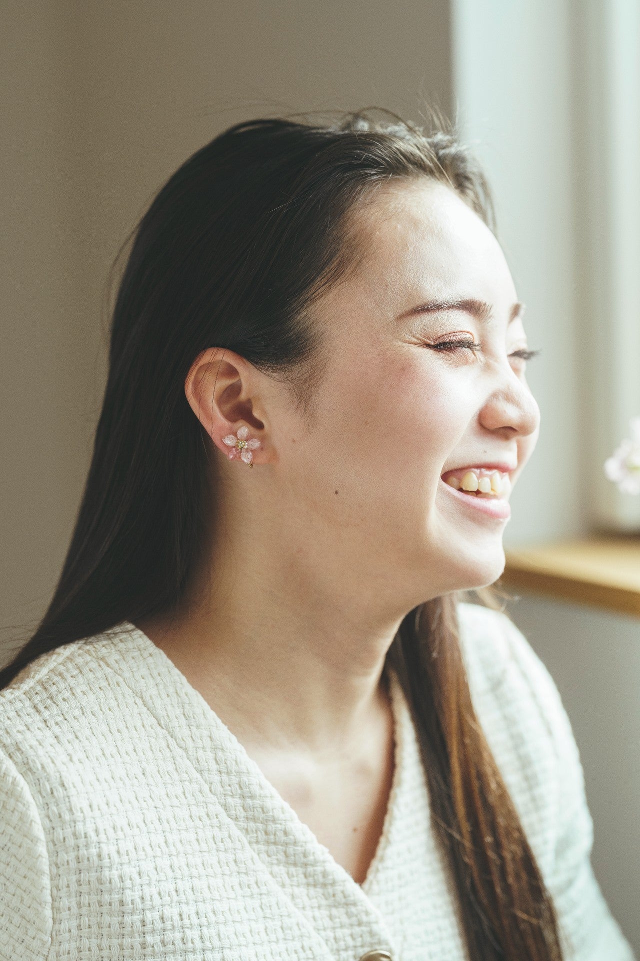 Someiyoshino Sakura Earrings - Small size 小サイズ
