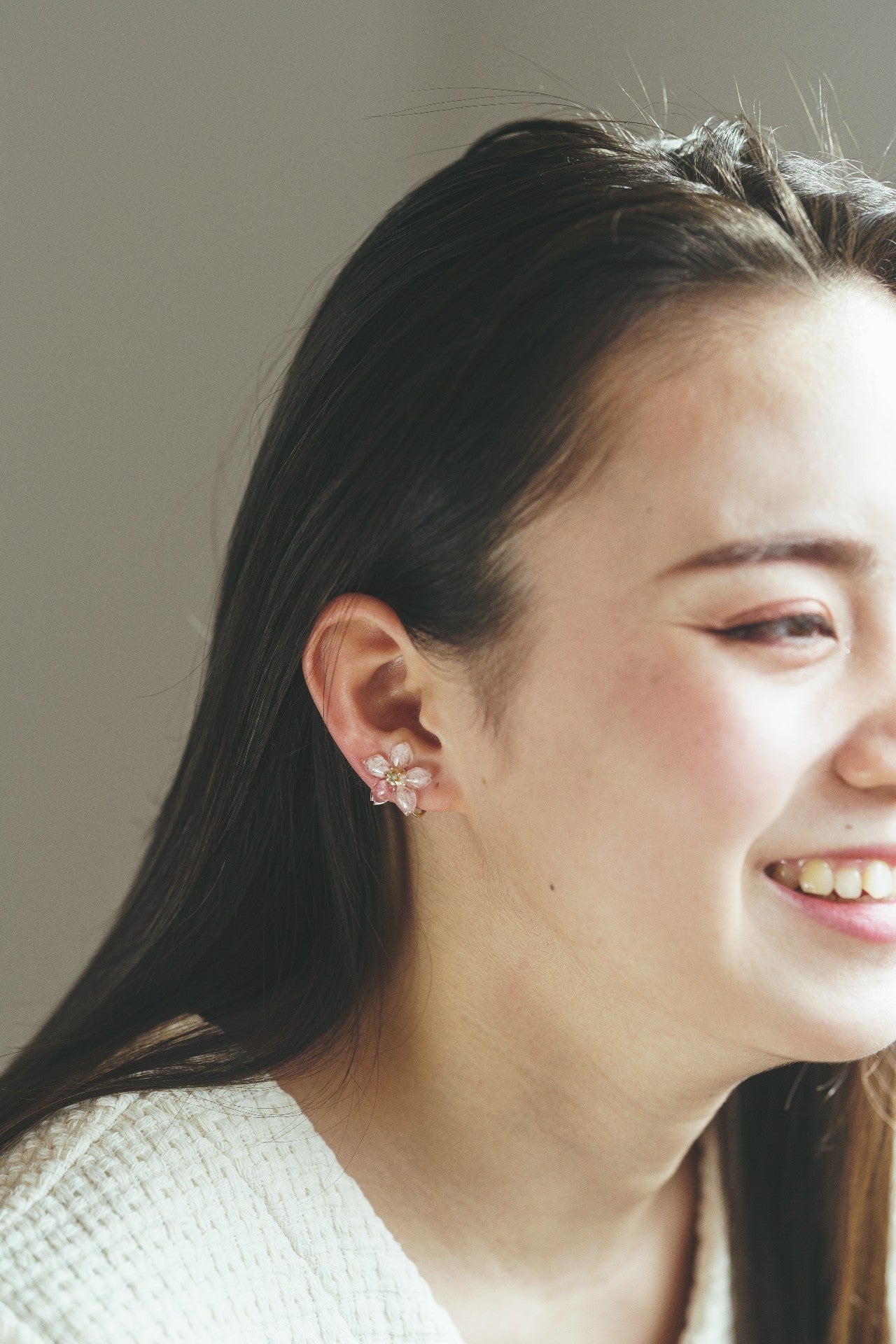Someiyoshino Sakura Earrings - Small size 小サイズ