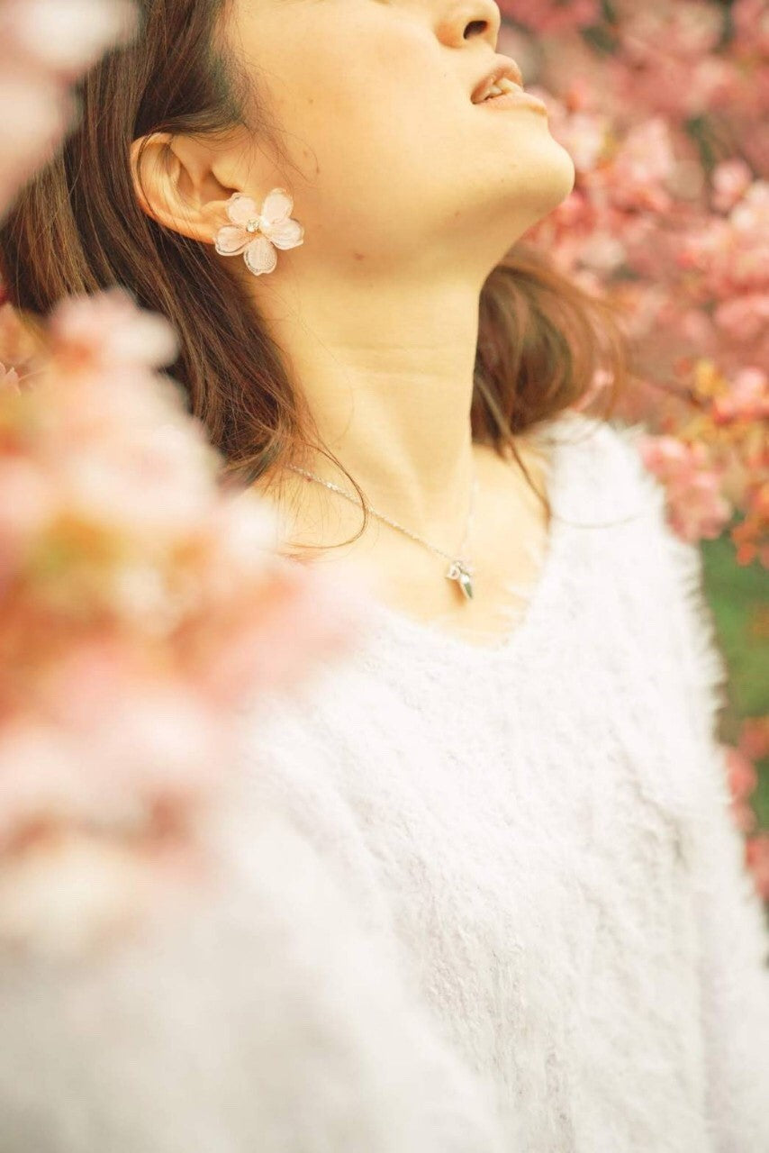 Someiyoshino Sakura Earrings - Large  #S001