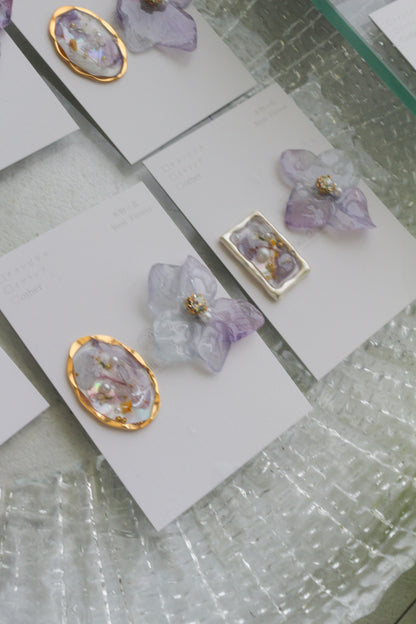 Hydrangea and Flower Medallion No.4 パーツ選べます。