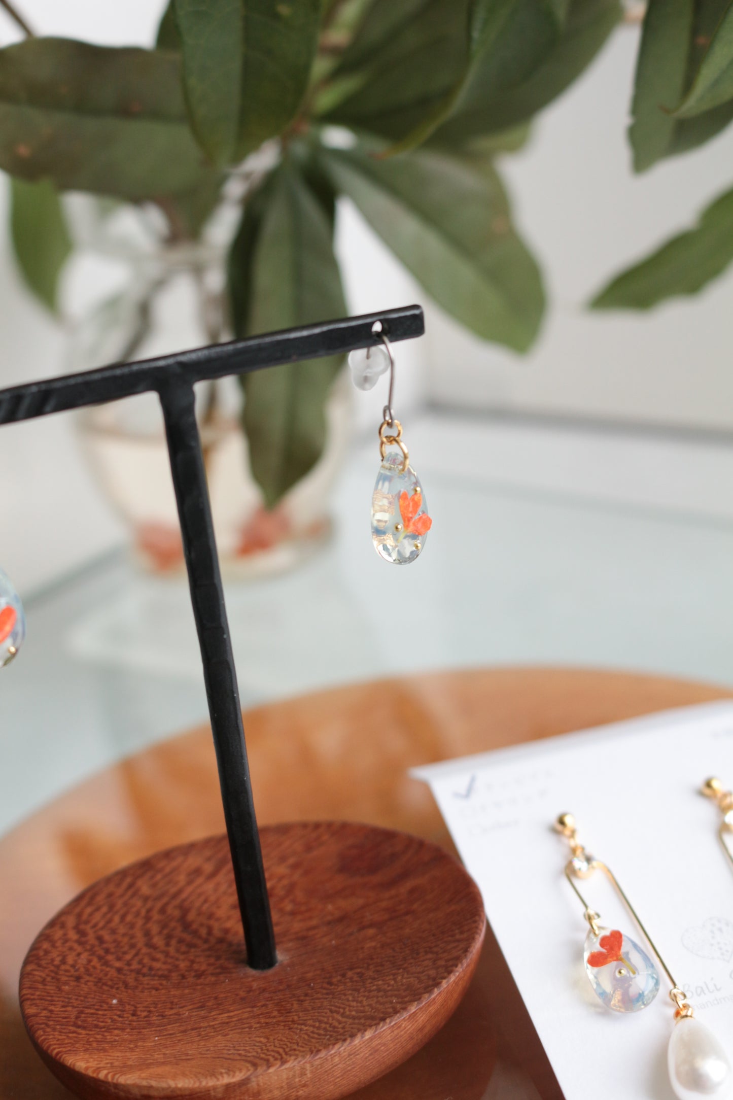 金木犀 Osmanthus Earring No.4 -ピアス　または　イヤリング