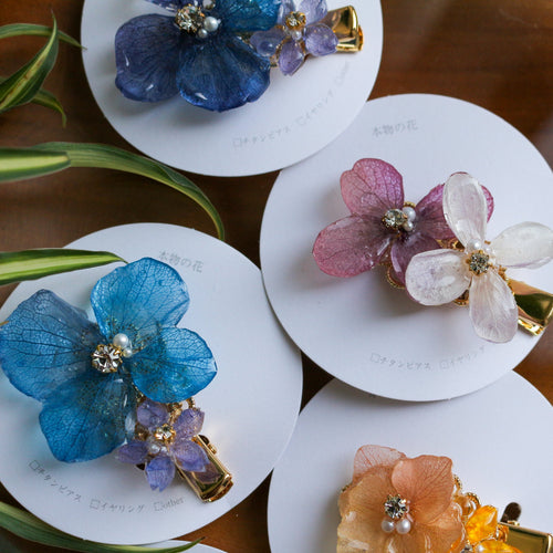 Hydrangea Hair Accessories No.3 - Time limited