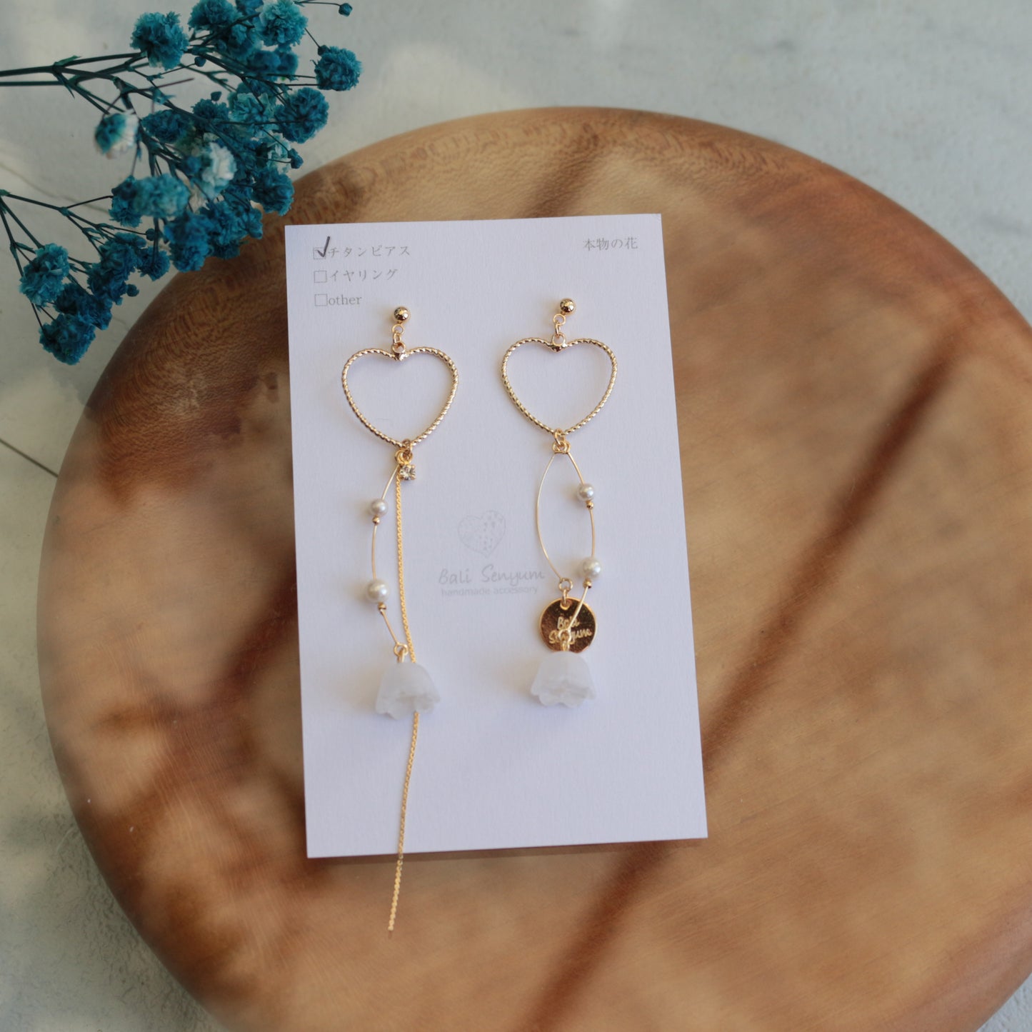 Limited Item Fes Earrings - チタンピアス Titanium Pierce  No.49〜52