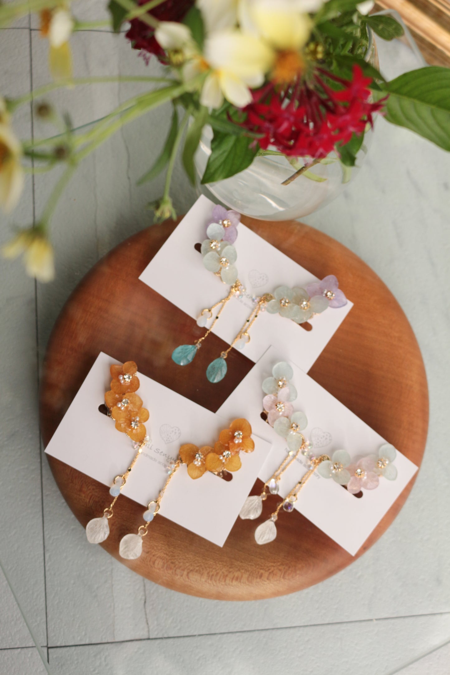 Hanayome 5 -  Clip-on(イヤリング）No.5