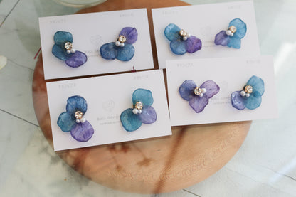 Hydrangea Wing No.136- Titanium Pierce(ピアス）