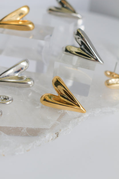 Heart Metal Pierce Earring No.1〜Sakkoly