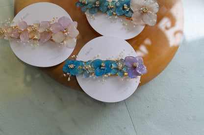 Hydrangea Big Hair-Clip No.1