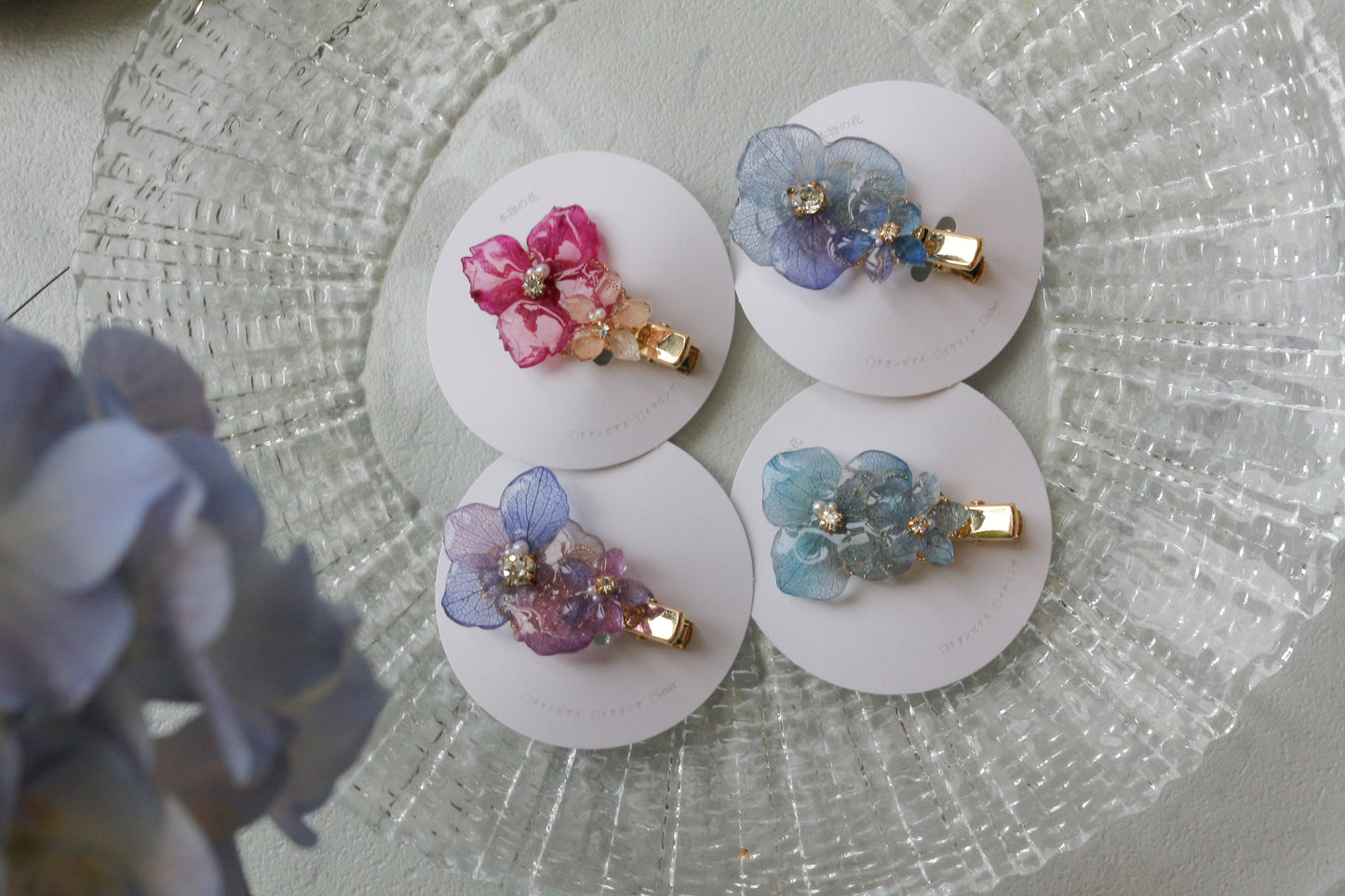 Hydrangea Hair Accessories No.13