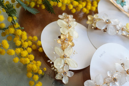 Hydrangea Hair Barrette No.45