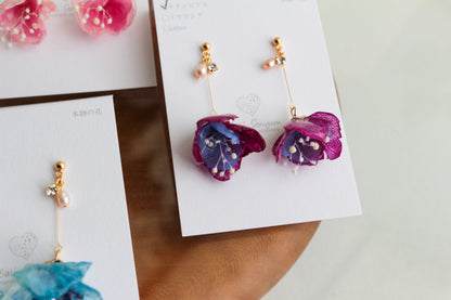 Flower Skirt-  No.2 ピアスorイヤリング