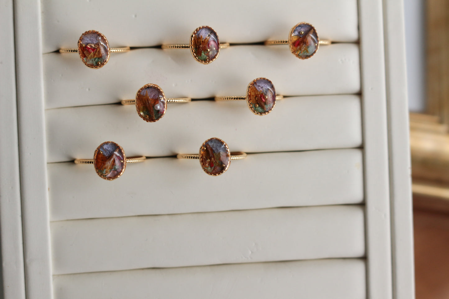 Gogh Inspired Ring No.1 - ゴッホの寝室