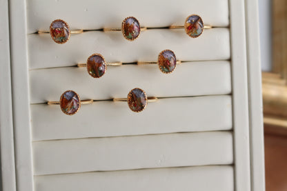 Gogh Inspired Ring No.1 - ゴッホの寝室