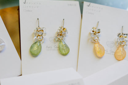 Hydrangea TSUBU Earrings -  No.1