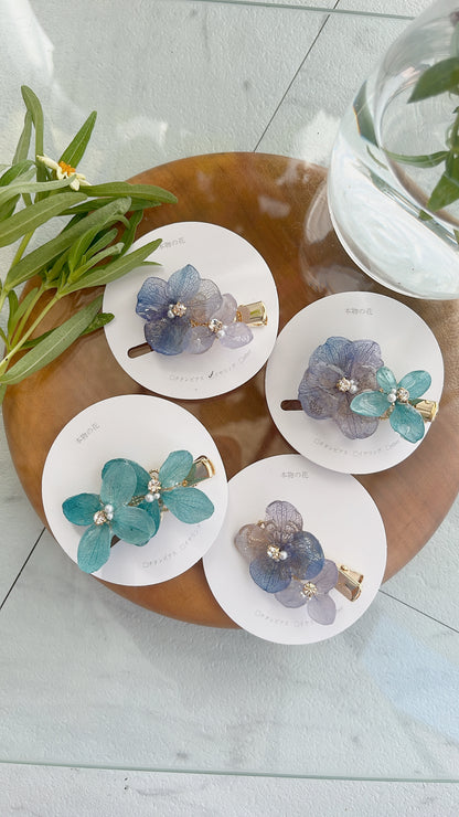 Hydrangea Hair Accessories - Time limited