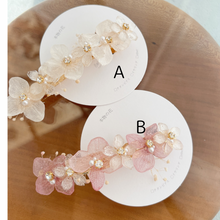 Hydrangea Hair Barrette No.4