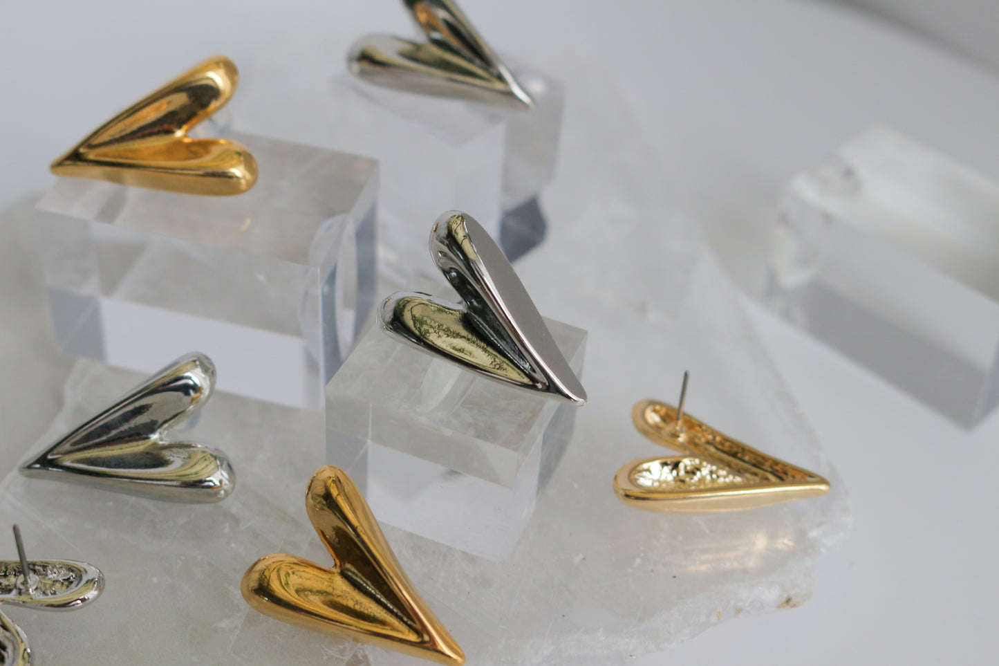 Heart Metal Pierce Earring No.1〜Sakkoly